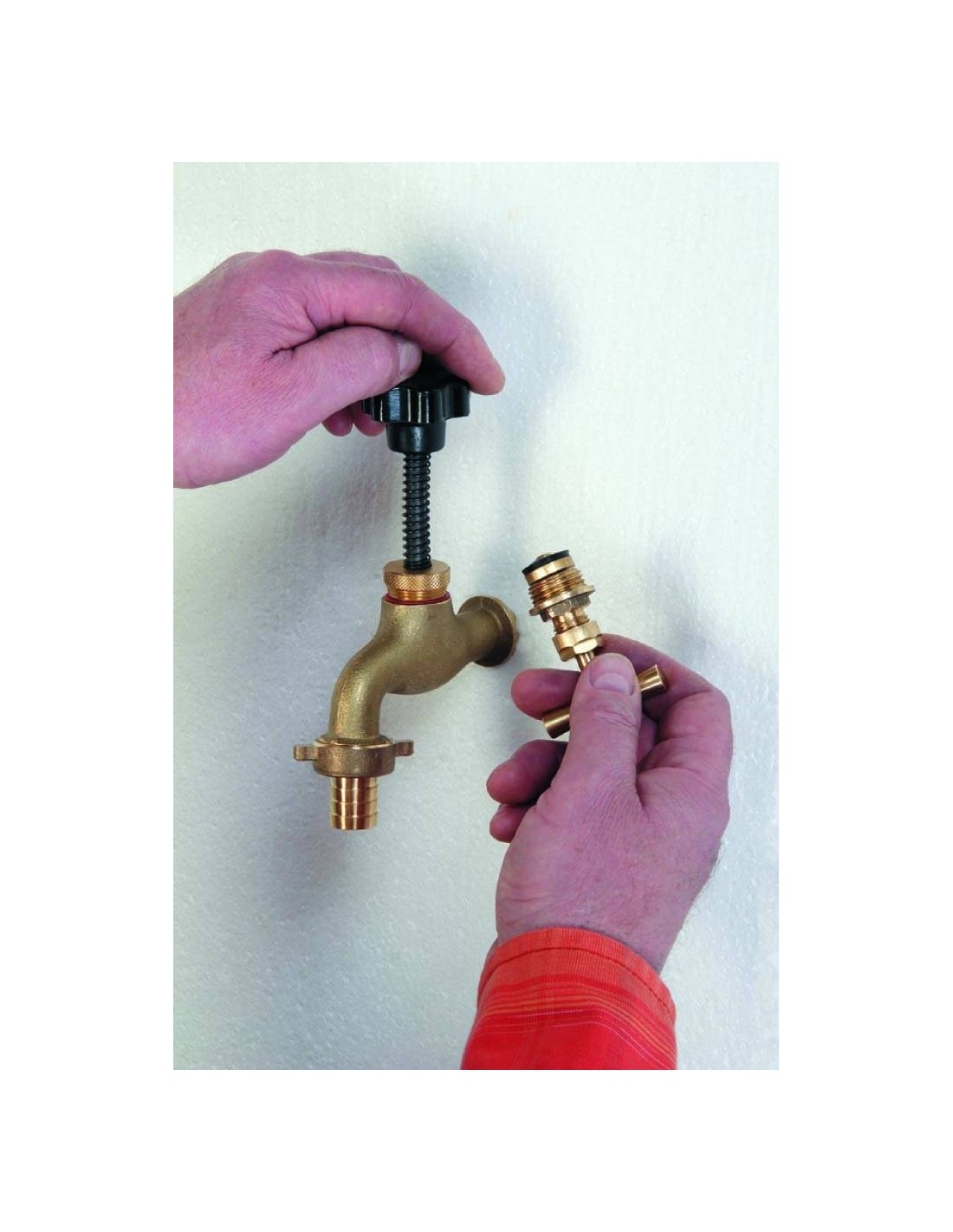 Tap reseater with 3 cutters Ø 13 15 17 mm