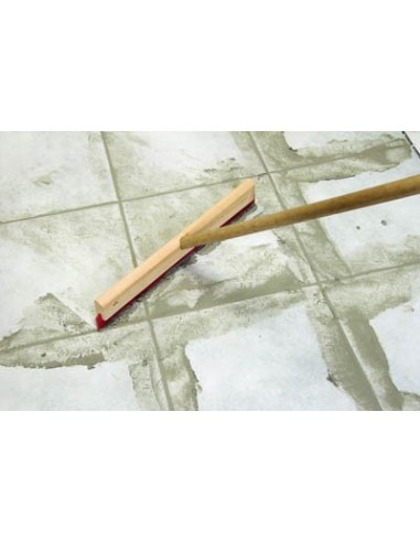 RED RUBBER WOOD SQUEEGEE 450mm