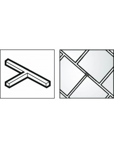 T-shape tile spacers 2 or 3 mm 2