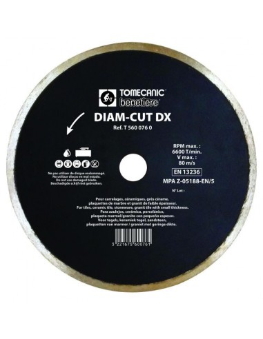 DISQUE DIAMANT CARRELAGE SG15 D.125